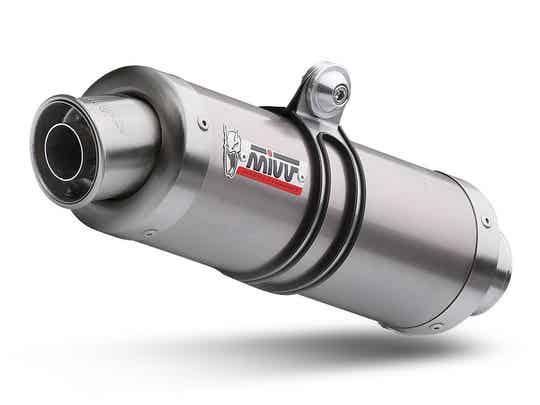 Uitlaat / Echappement Suzuki SFV650 Gladius '09- MIVV GP Slip-on