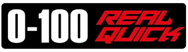 Sticker / Autocollant - 0-100 Real Quick