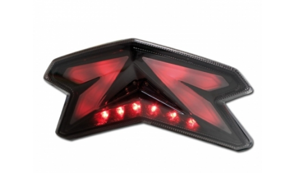 Achterlicht / Feu arrière - Kawasaki ZX-6R '14-'17 / Z800 '13-'16 - Smoke LED with indicators