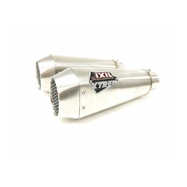 Uitlaat / Echappement Kawasaki Z1000 '14- Ixil Race Hexagon Xtrem Slip-ons