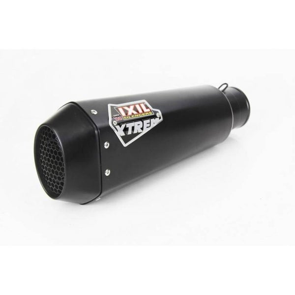 Uitlaat / Echappement Kawasaki Z800 '13- Ixil Race Hexagon Xtrem Black Slip-on