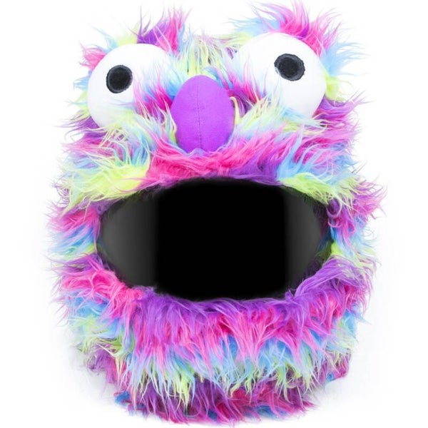 Helmet cover / Housse casque - Rainbow long hair