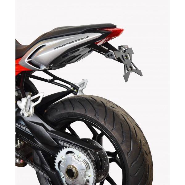 Nummerplaathouder / Support de plaque - MV Agusta Brutale 675 / 800 '12-'16 - Top Block