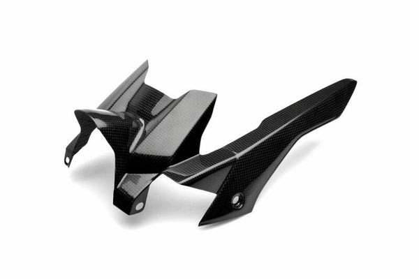 YAMAHA MT07 2014-2020 - Carbon Fiber Rear Hugger With Chain Cover