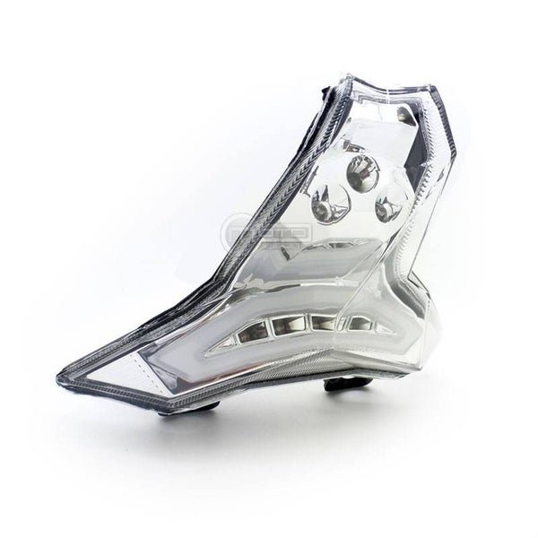 Achterlicht / Feu arrière - Kawasaki ZX10-R '16- / Z1000 '14-'15 (SX) - Clear LED Chrome with indicators