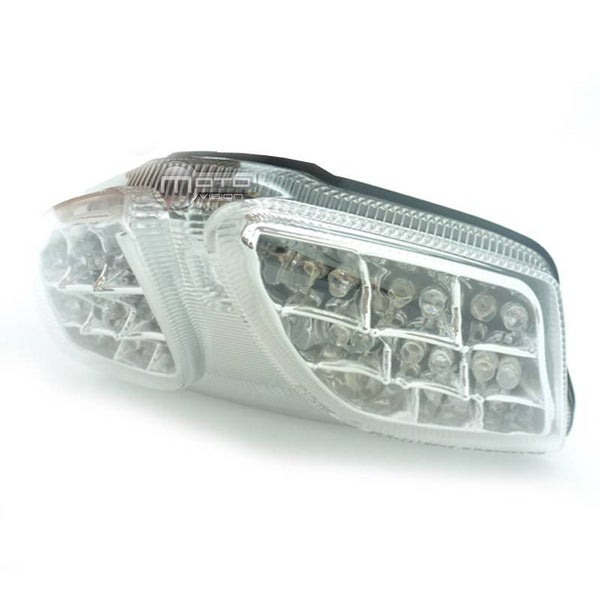 Achterlicht / Feu arrière - Suzuki GSX-R1000 '09-'15 / GSX-R750 '08-'13 / GSX-R600 '08-'13 - Clear LED Chrome with indicators