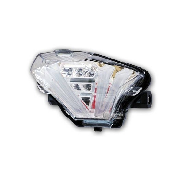 Achterlicht / Feu arrière - Yamaha MT07 '13-'19 - Clear LED Chrome with indicators