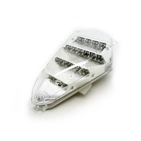 Achterlicht / Feu arrière - Yamaha YZF R6 '06-'16 - Clear LED Chrome with indicators