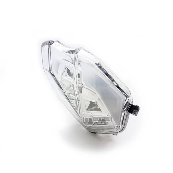 Achterlicht / Feu arrière - Triumph Street Triple '13-'15 / Daytona 675 '13-'15  - Clear LED Chrome with indicators