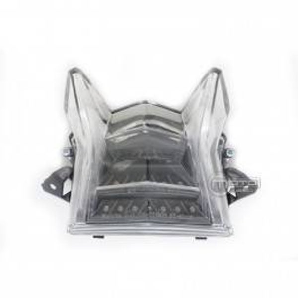 Achterlicht / Feu arrière - BMW S1000RR '10-'17 (HP4) / S1000R '14-'16 - Clear LED Black background with indicators