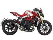MV Agusta Dragster 800 nummerplaathouders