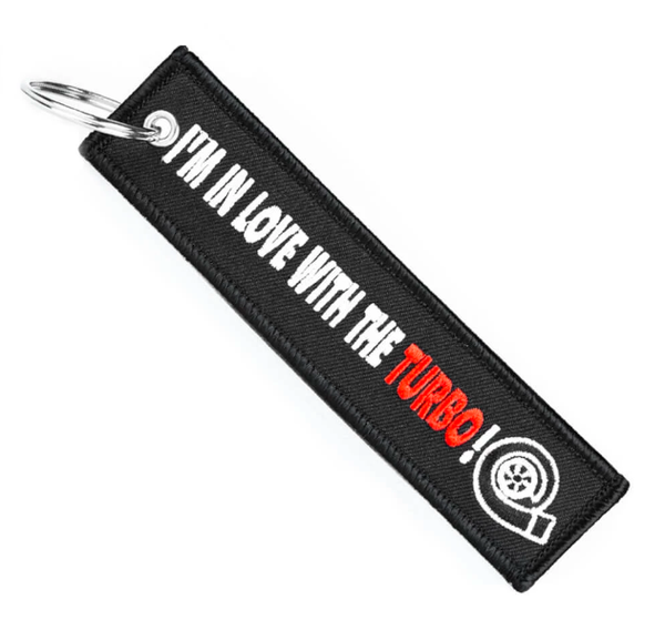 Sleutelhanger / Porte clé : I'm In Love With The Turbo