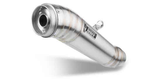 Uitlaat / Echappement Honda CB500 F / CB500 X / CBR 500 R '13- MIVV Ghibli RVS Slip-on