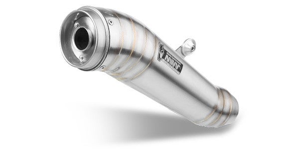 Uitlaat / Echappement ZX6-R '09- MIVV Ghibli RVS Slip-on