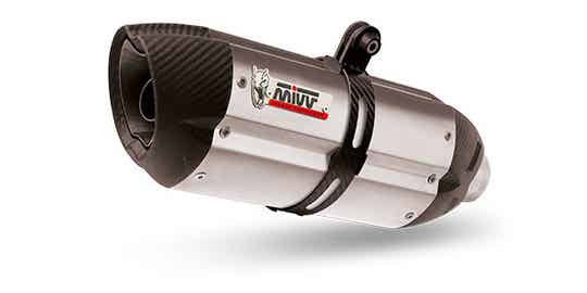 Uitlaat / Echappement Suzuki GSF650 Bandit '07- / GSX650F '08- MIVV Suono Slip-on