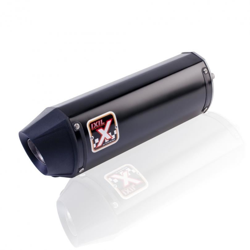 Uitlaat / Echappement Suzuki GSR750 '11- Ixil Hexoval Xtrem Black Slip-on