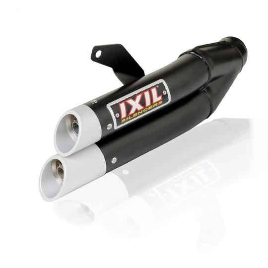 Uitlaat / Echappement MT-07 '14- Ixil Dual Hyperlow XL Black Full System