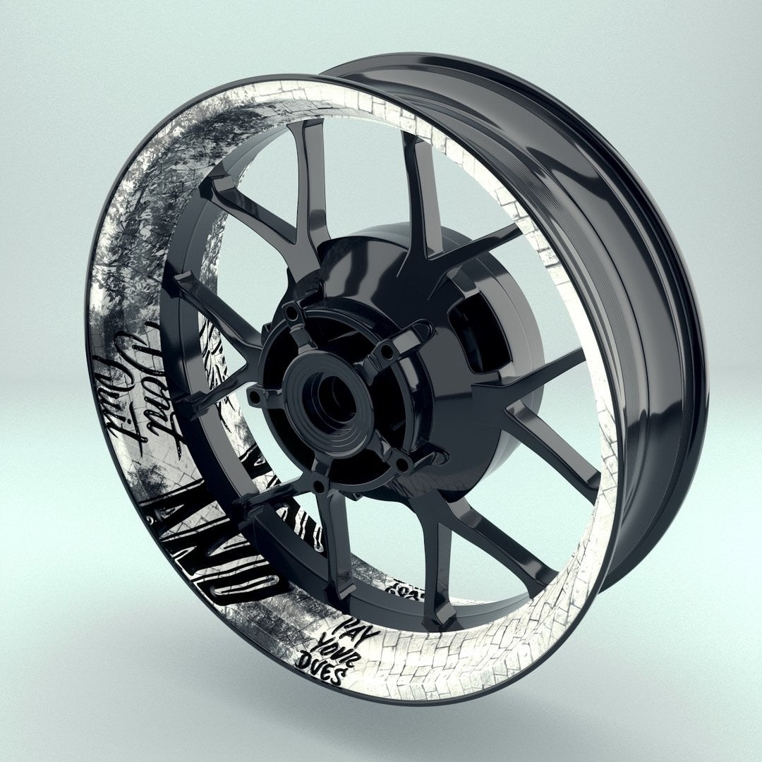 Velglint Sticker / Liseret de jantes - Premium Don't Quit