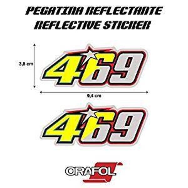 Sticker / Autocollant - 469 Rossi Hayden