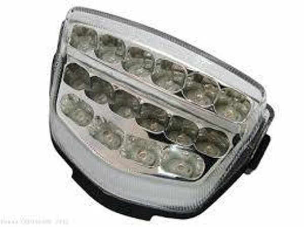 Achterlicht / Feu arrière - Honda CBR 1000RR '08-'16 - Clear LED Chrome with indicators