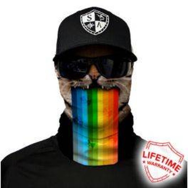 Face Mask - Rainbow Cat