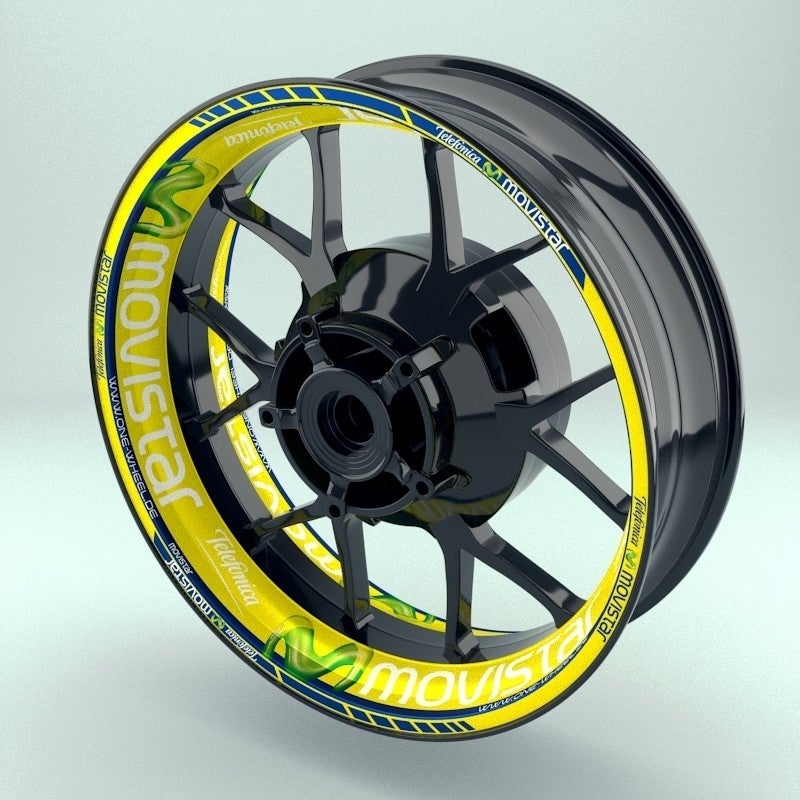 Velglint Sticker / Liseret de jantes - Premium Movistar