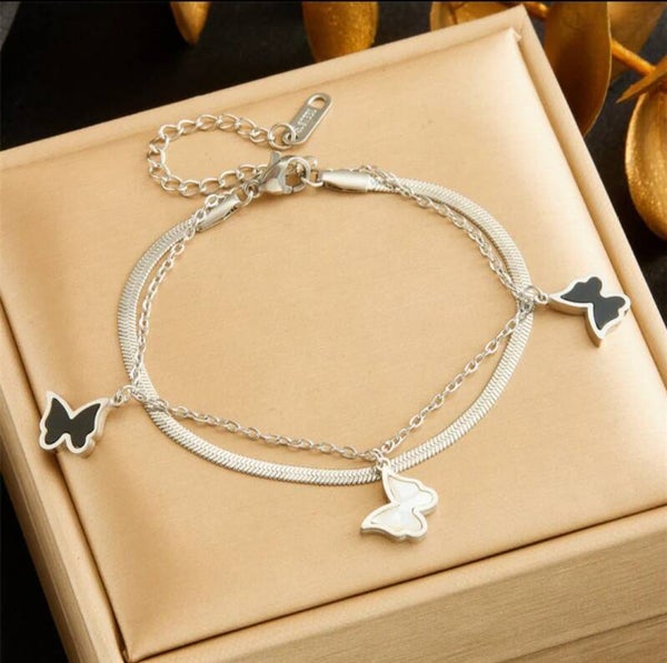 Armbandje Vlinder 15082-15