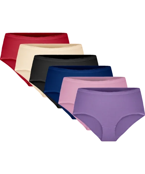 Dames Slips Naadloos Maat L/XL 951 (6 stuks)