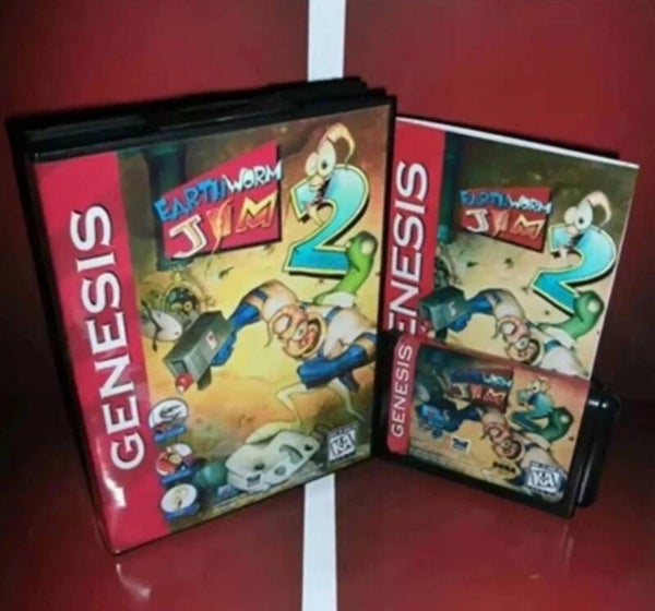 Earthworm Jim 2 Sega Genesis