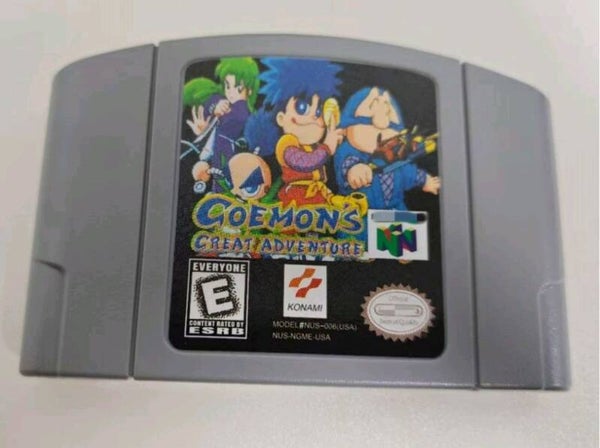 Goemons great adventure n64