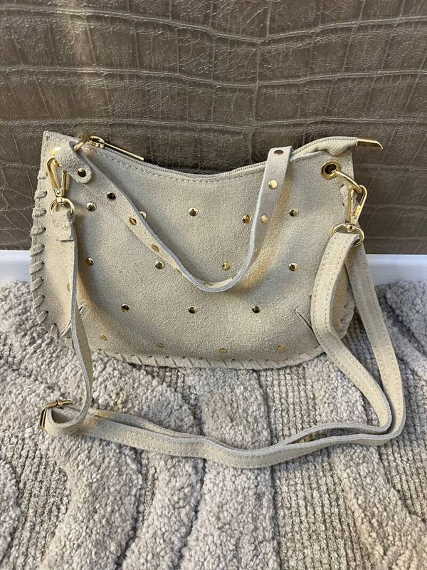 Suede casey tas.