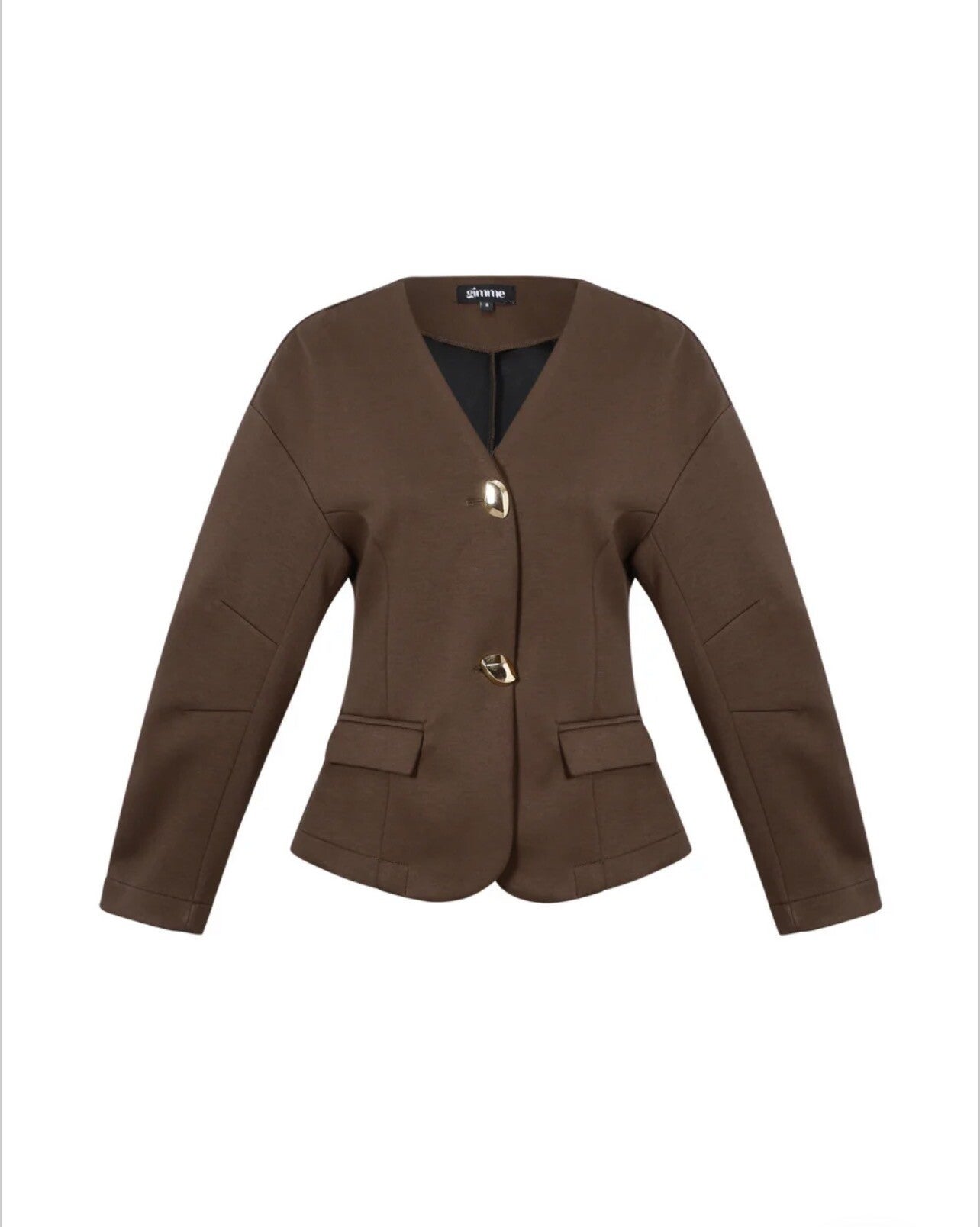 Korte knoopjes blazer🤎