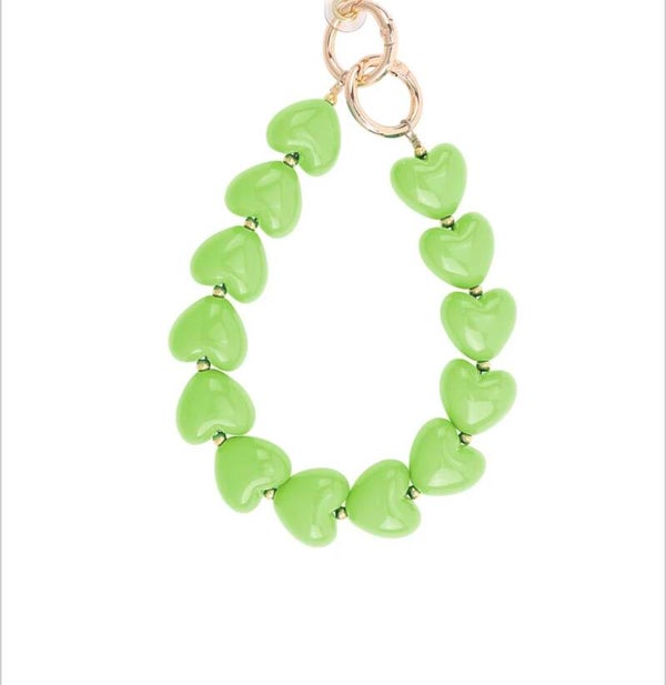 telefoonkoord lichtgroen💚