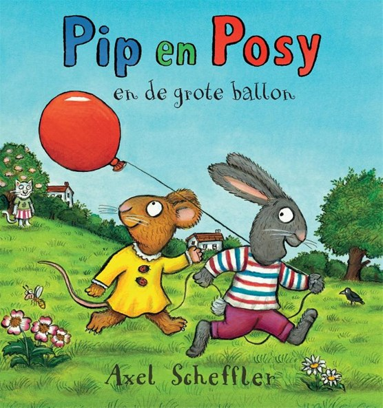 Pip en Posy en de grote ballon | Schrijver en illustrator | Axel Scheffler | Linda's peuterpret