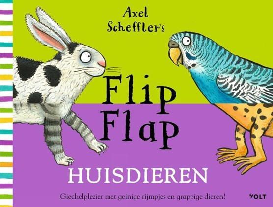Flip flap huisdieren | Schrijver en illustrator | Axel Scheffler | Linda's peuterpret