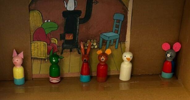 Spelen met Kikker | Pegdolls | Linda's peuterpret