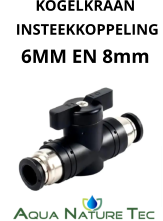 Kogelkraan insteekkoppeling