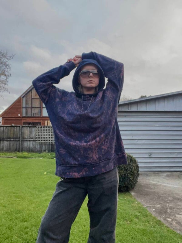 Spike Camp Blue Hoodie