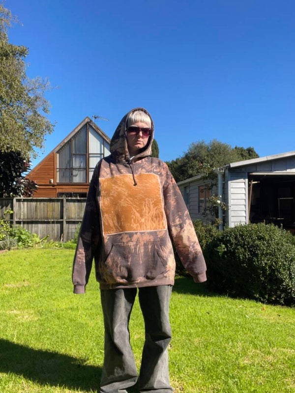 Camp Patch Grey Hoodie