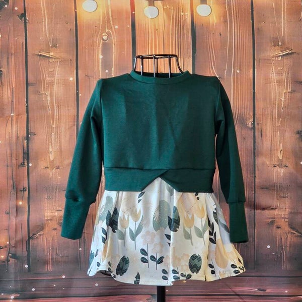 Volant-Sweater Größe 104