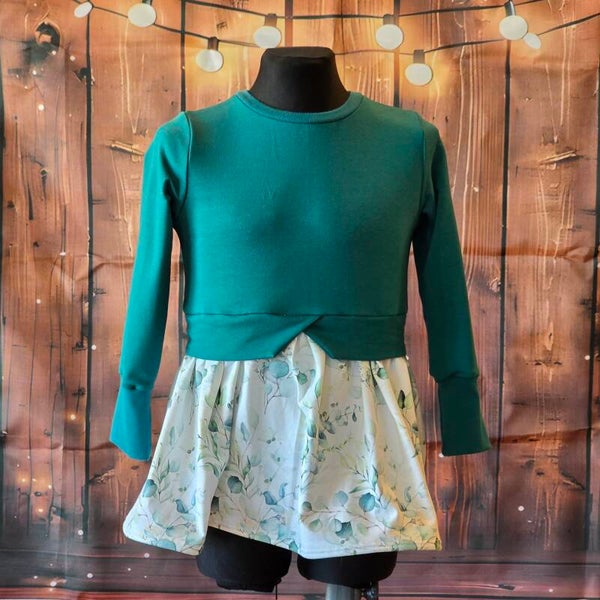 Volant-Sweater in Größe 122