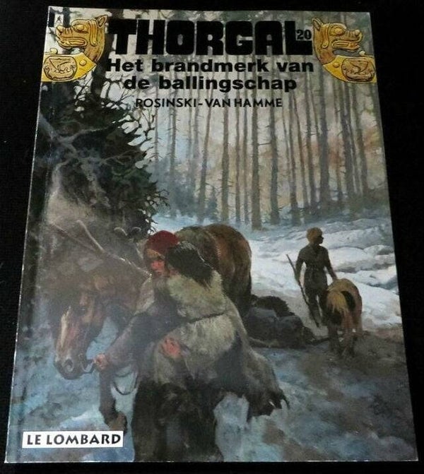 Thorgal 20: Het brandmerk van de ballingschap