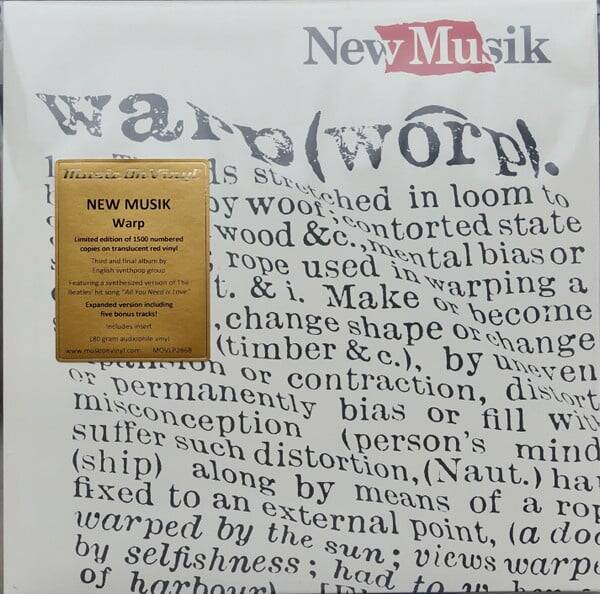 New Musik – Warp | 2x LP