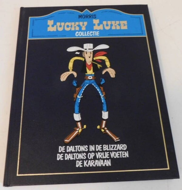 Lucky Luke HC 18, De Daltons in de blizzard + De Daltons op vrije voeten + De karavaan