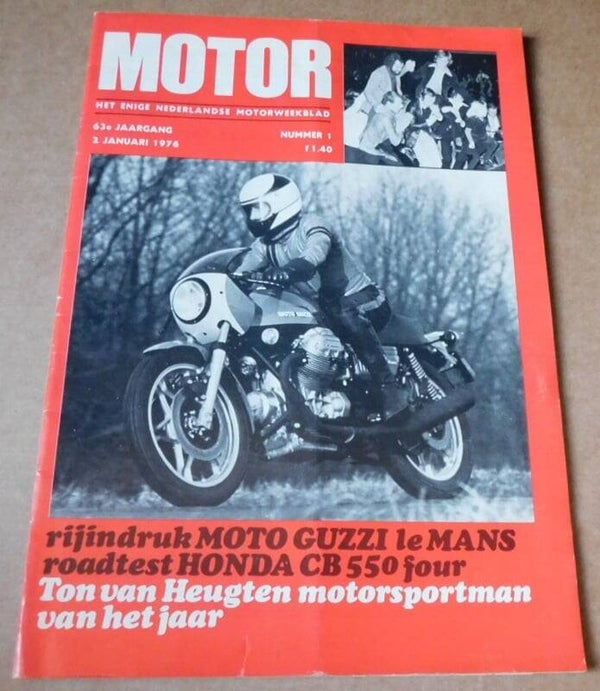 Motorweekblad 1976 - Rij-indruk Motor Guzzi Le Mans