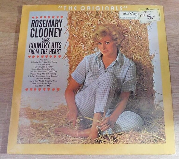 Rosemary Clooney – Rosemary Clooney Sings Country Hits From The Heart