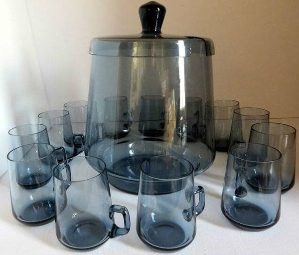 WMF punch set / bowl set - Wagenfeld.