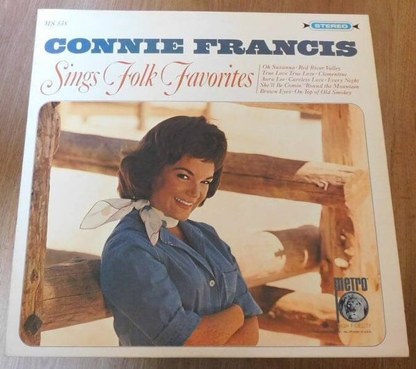Connie Francis – Sings Folk Favorites