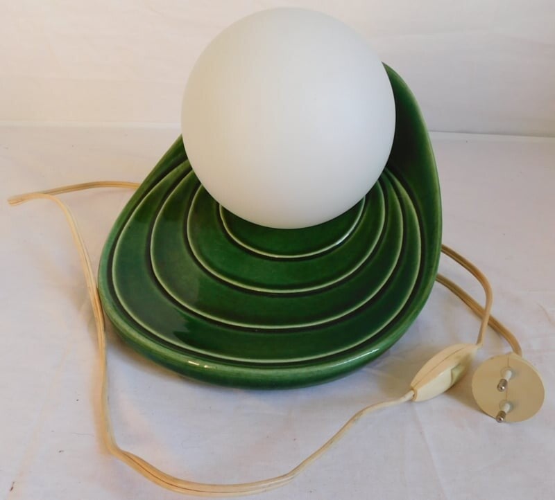 Unieke scheurich, West Germany Space Age lamp.