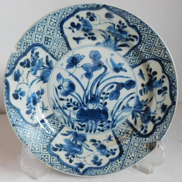 Chinees porseleinen bord uit de Kangxi periode (1661-1722)